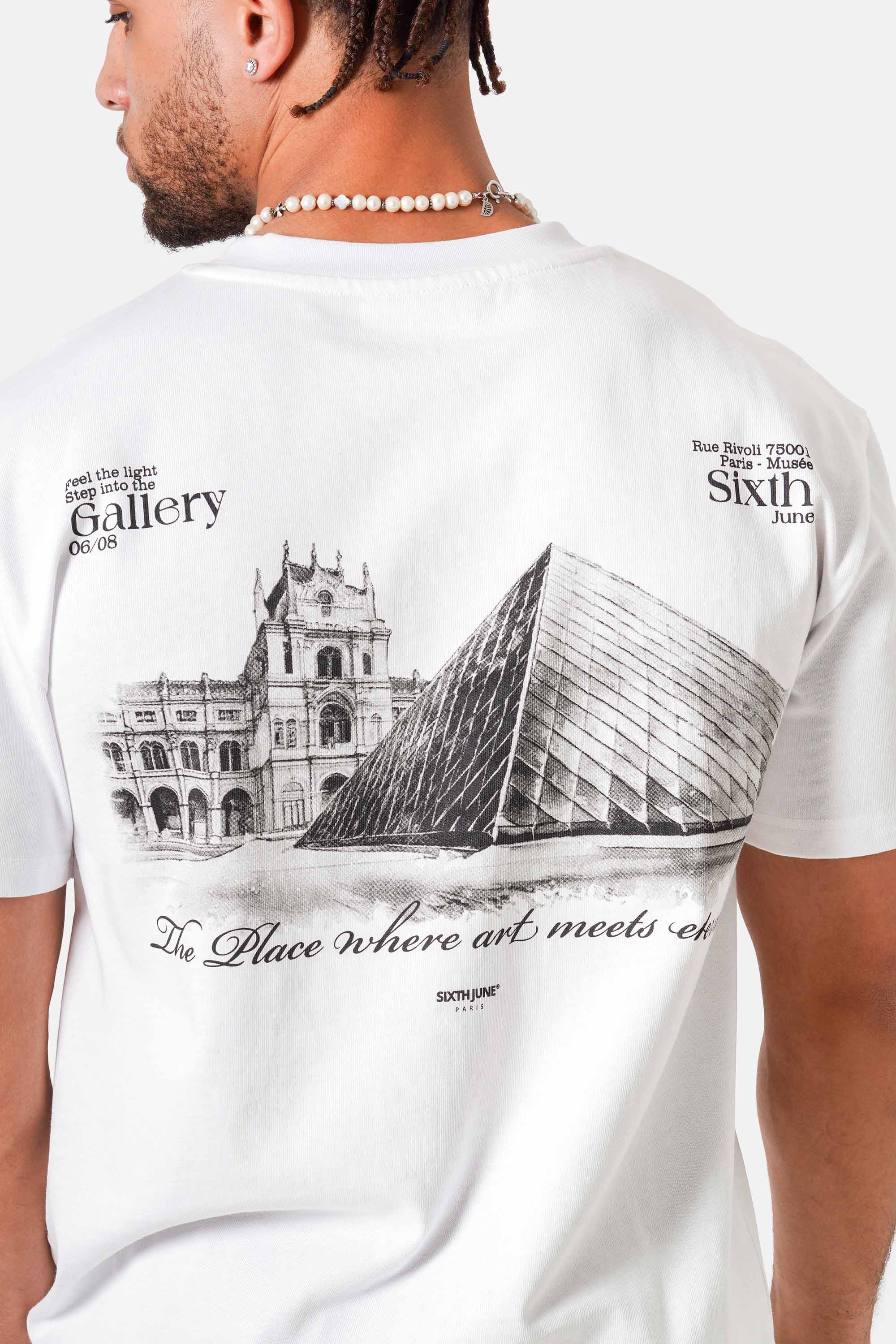 LOUVRE art print s/s t-shirt - Image 3