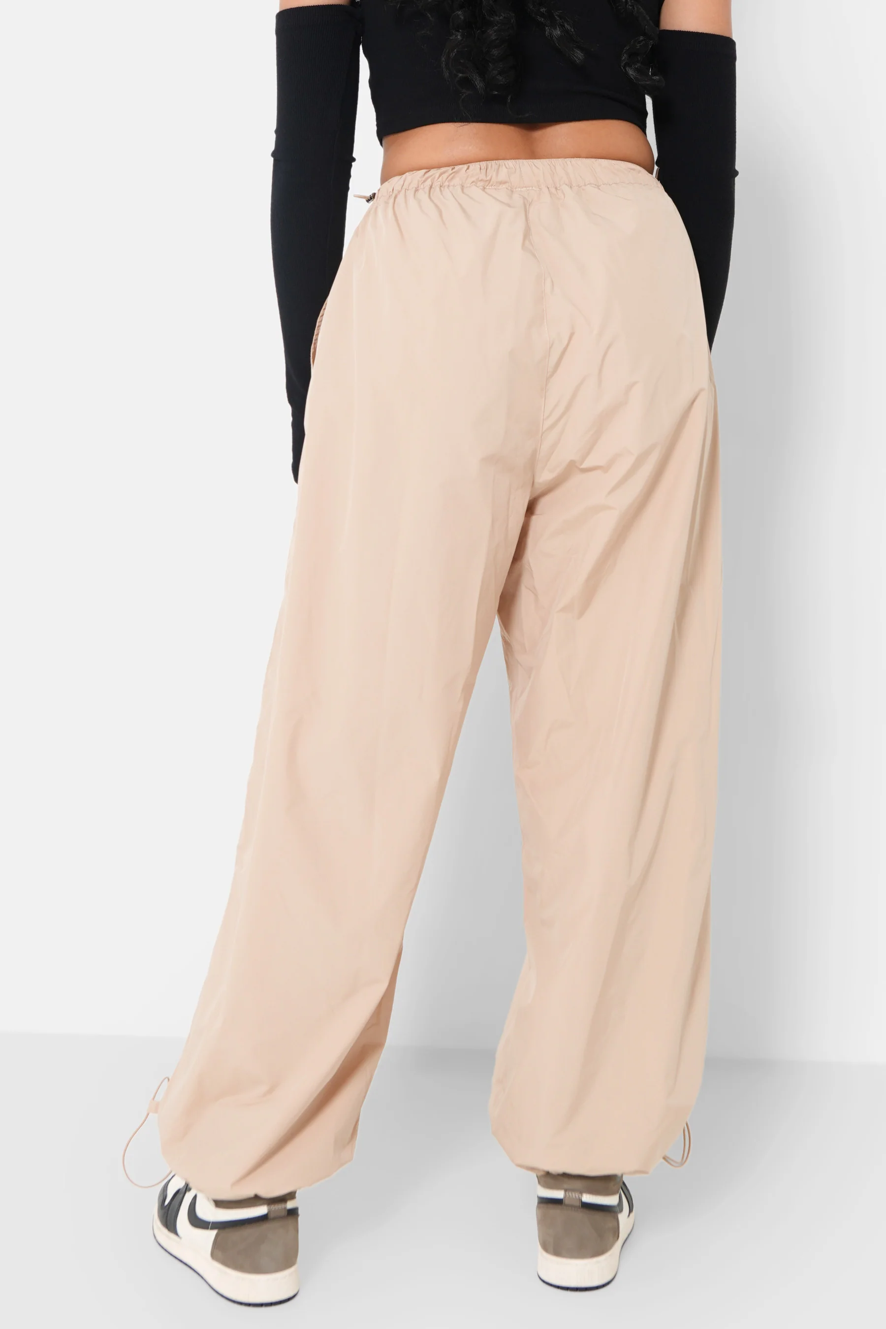 Jogging parachute broderie Beige - Image 5