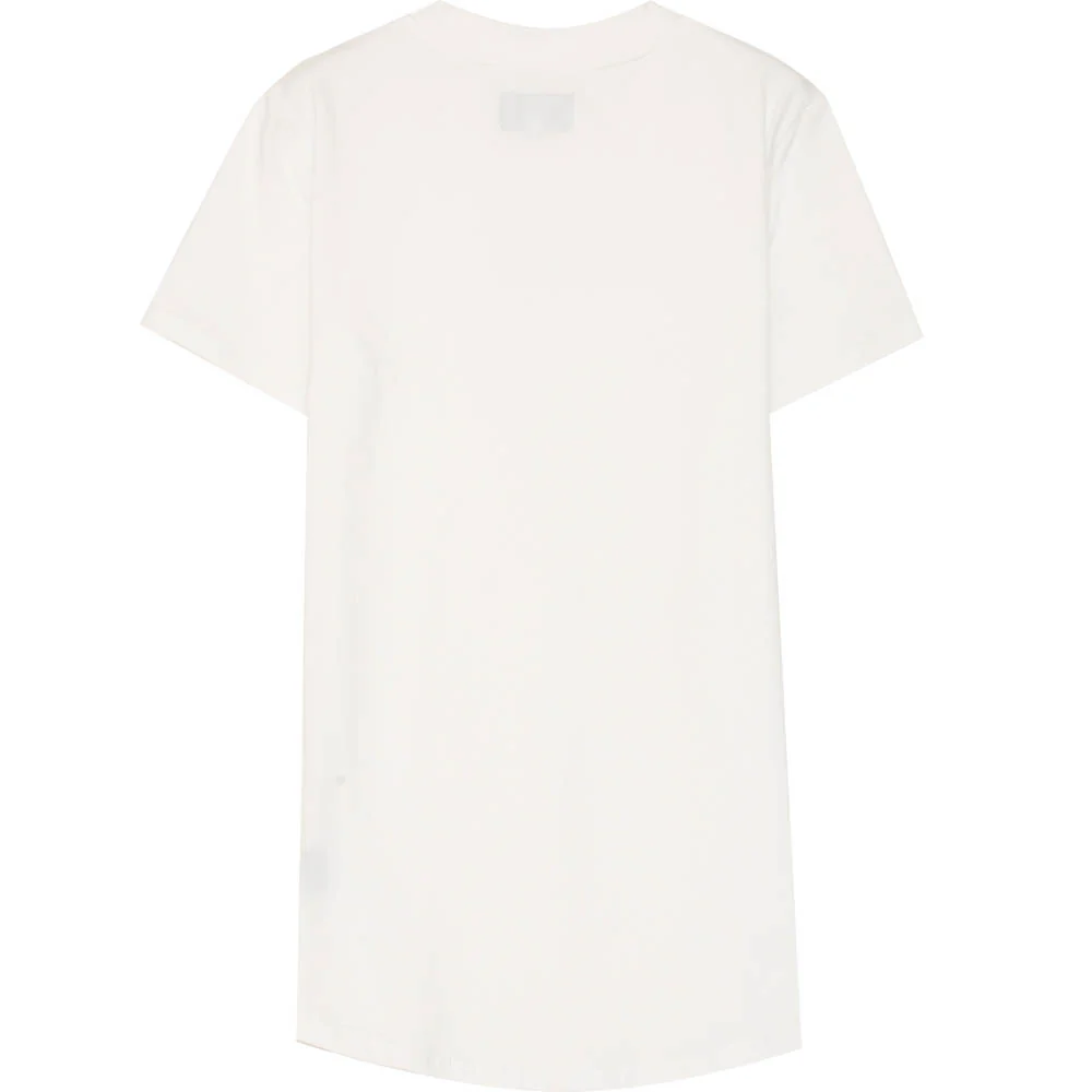 T-shirt moulant logo Blanc cassé - Image 7