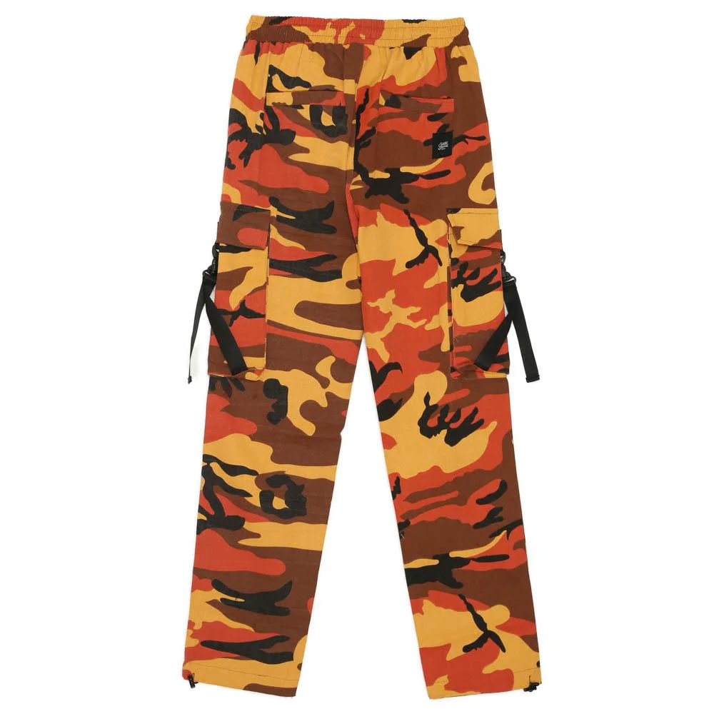 Pantalon camouflage sangles Orange - Image 7