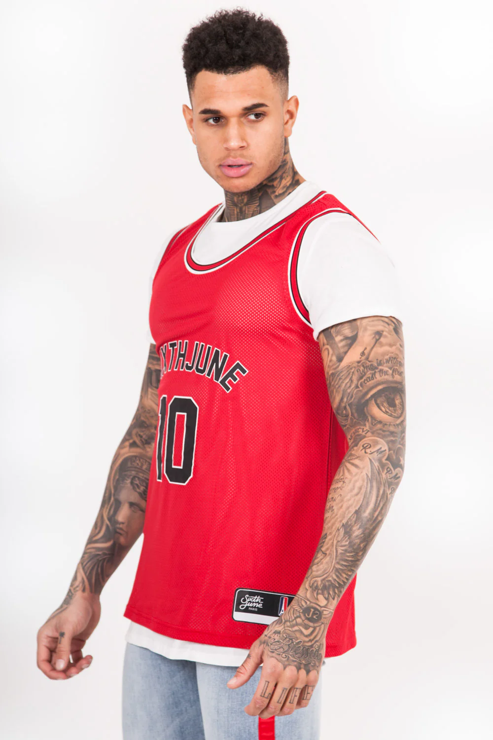 Maillot basket Broly 10 rouge - Image 2