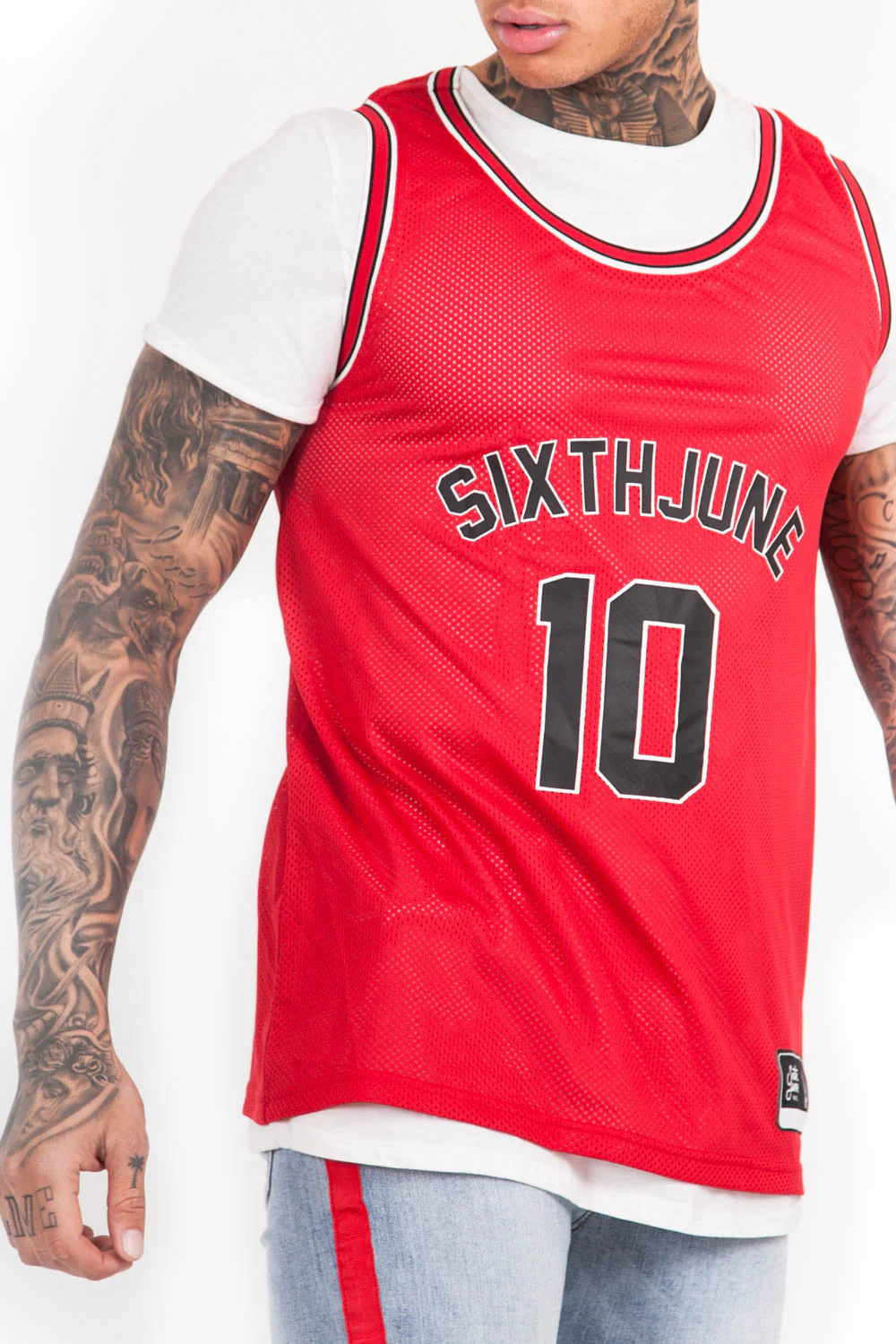 Maillot basket Broly 10 rouge - Image 3