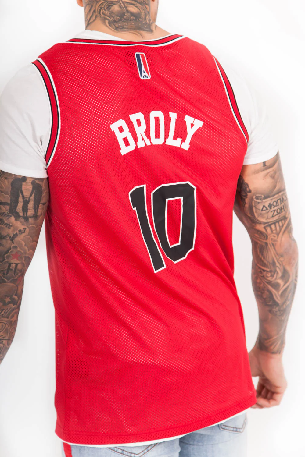 Maillot basket Broly 10 rouge - Image 4