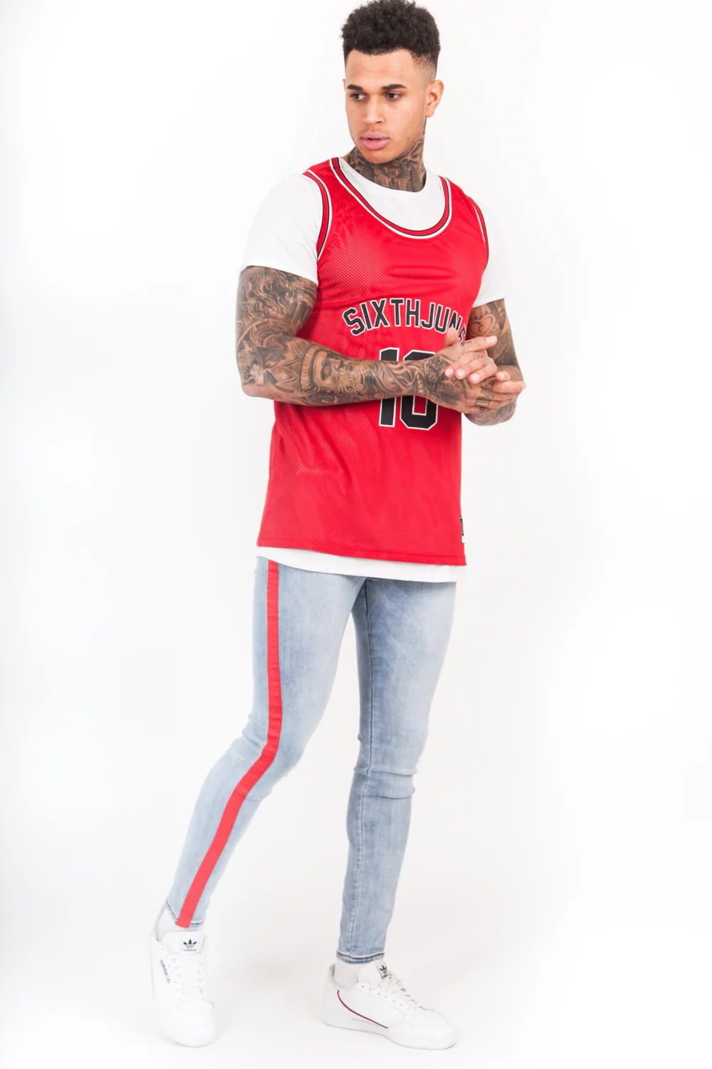 Maillot basket Broly 10 rouge - Image 5