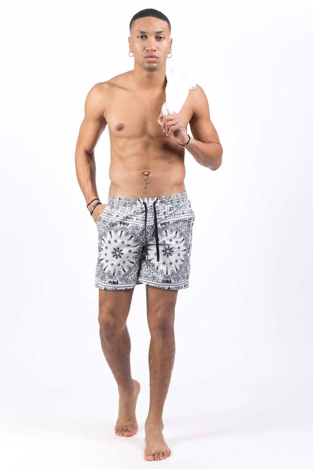 Maillot de bain bandana blanc - Image 2