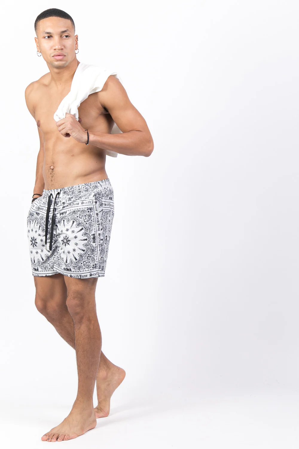 Maillot de bain bandana blanc - Image 4
