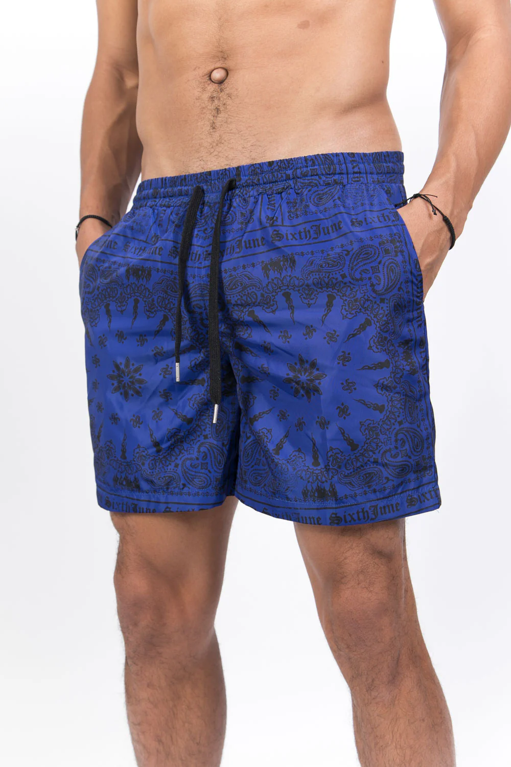 Maillot de bain bandana bleu - Image 5