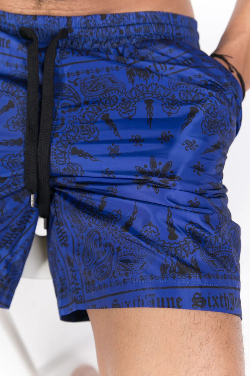 Maillot de bain bandana bleu - Image 6