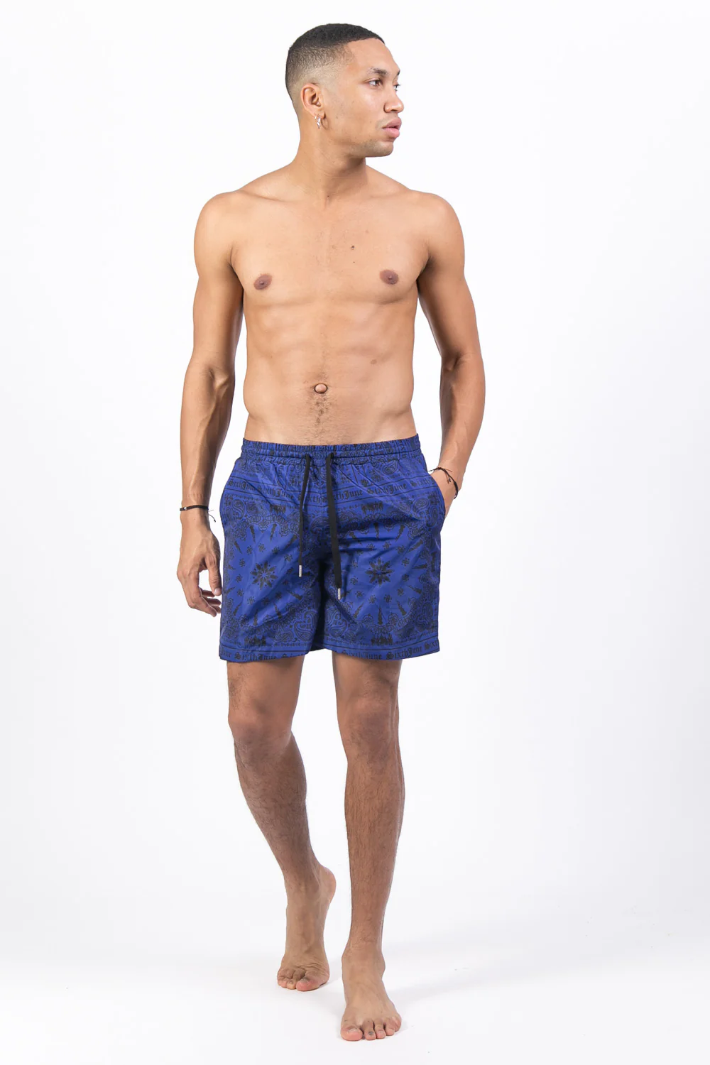 Maillot de bain bandana bleu - Image 7