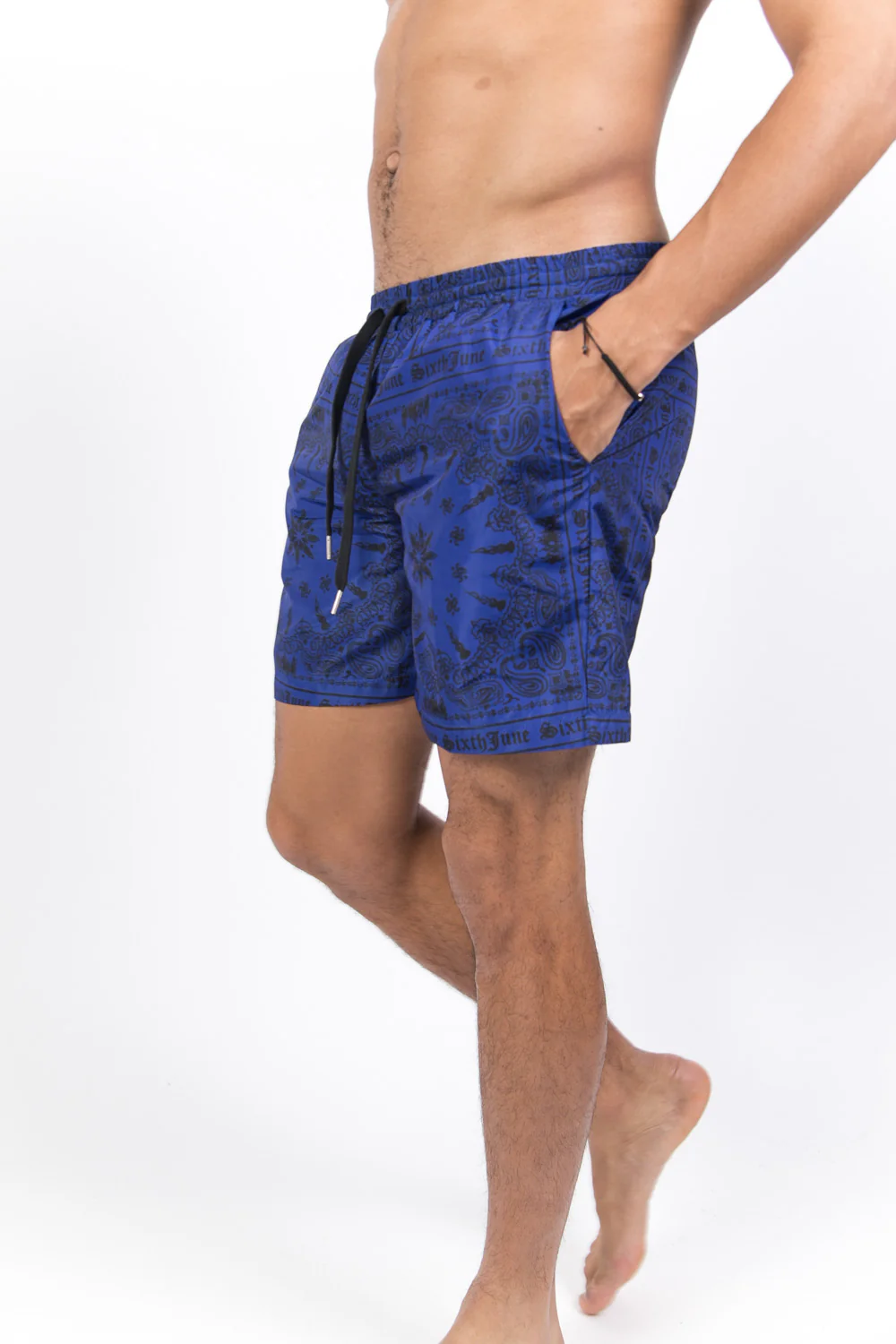 Maillot de bain bandana bleu - Image 8