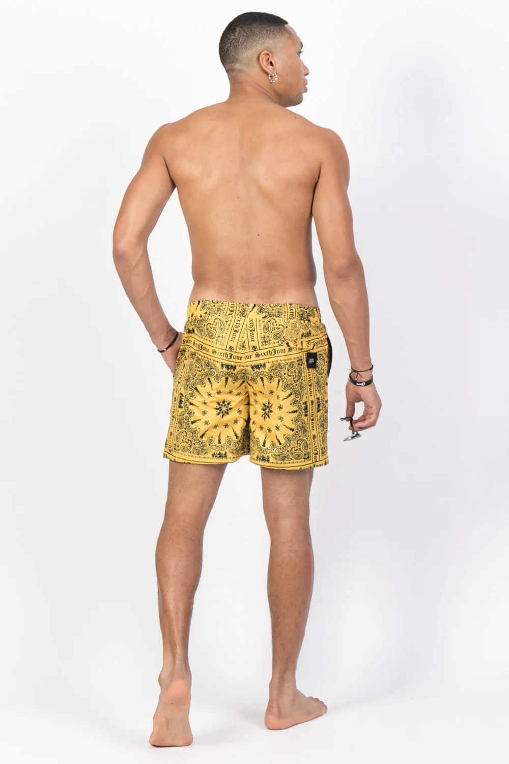 Maillot de bain bandana Sixth June jaune - Image 3