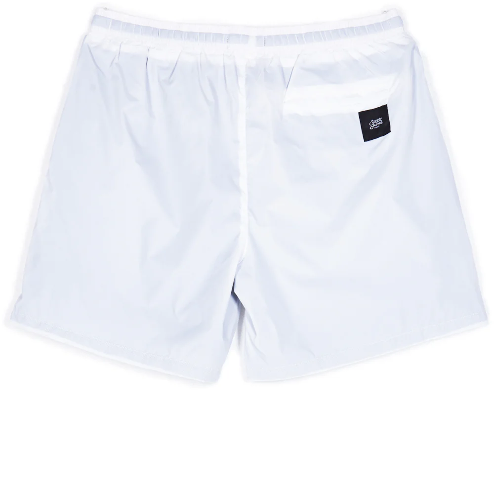 Maillot de bain broderie roses blanc - Image 5