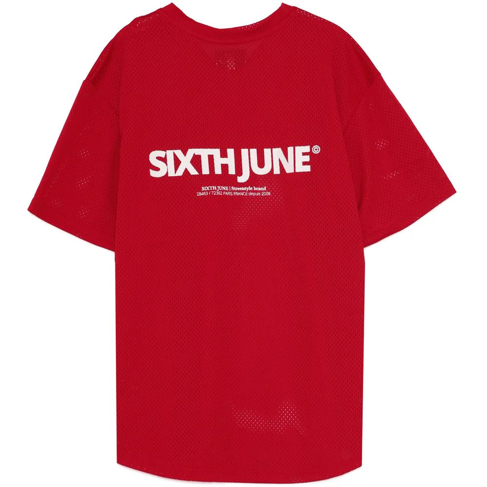 Maillot mesh logo Rouge - Image 7
