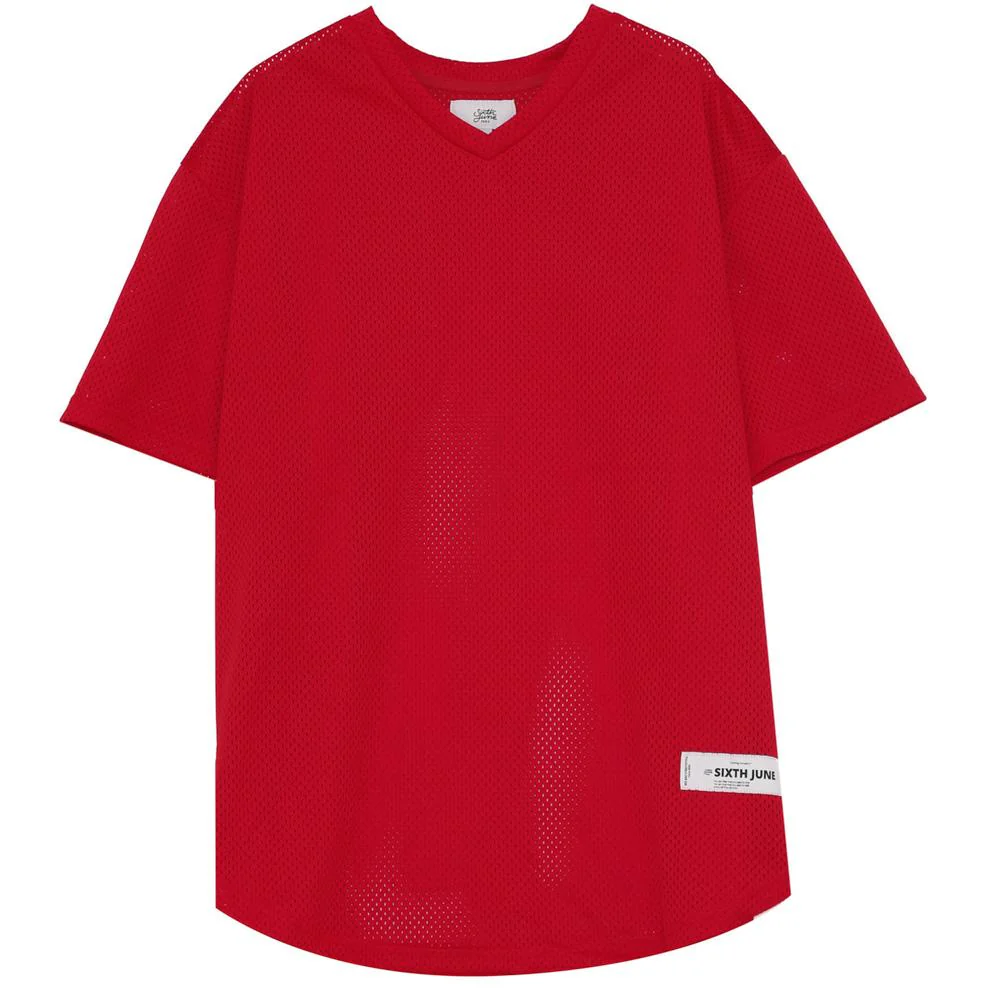 Maillot mesh logo Rouge - Image 8