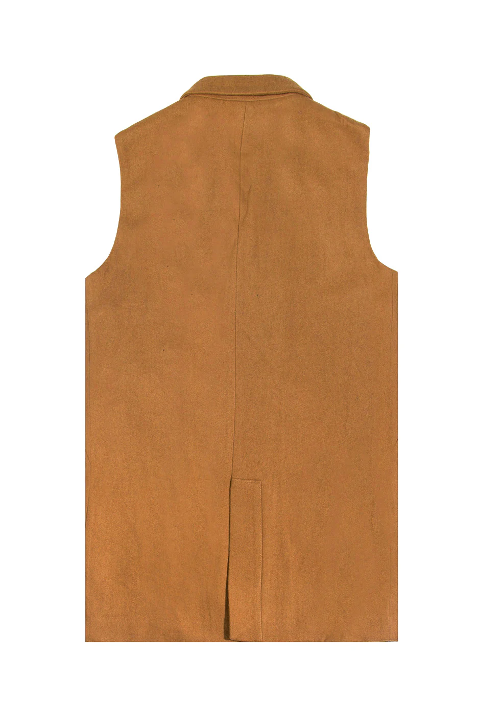 Manteau sans manches marron - Image 7