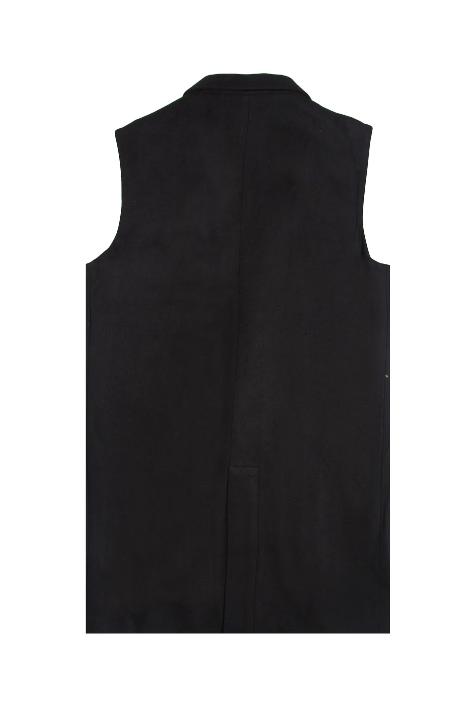 Manteau sans manches noir - Image 7