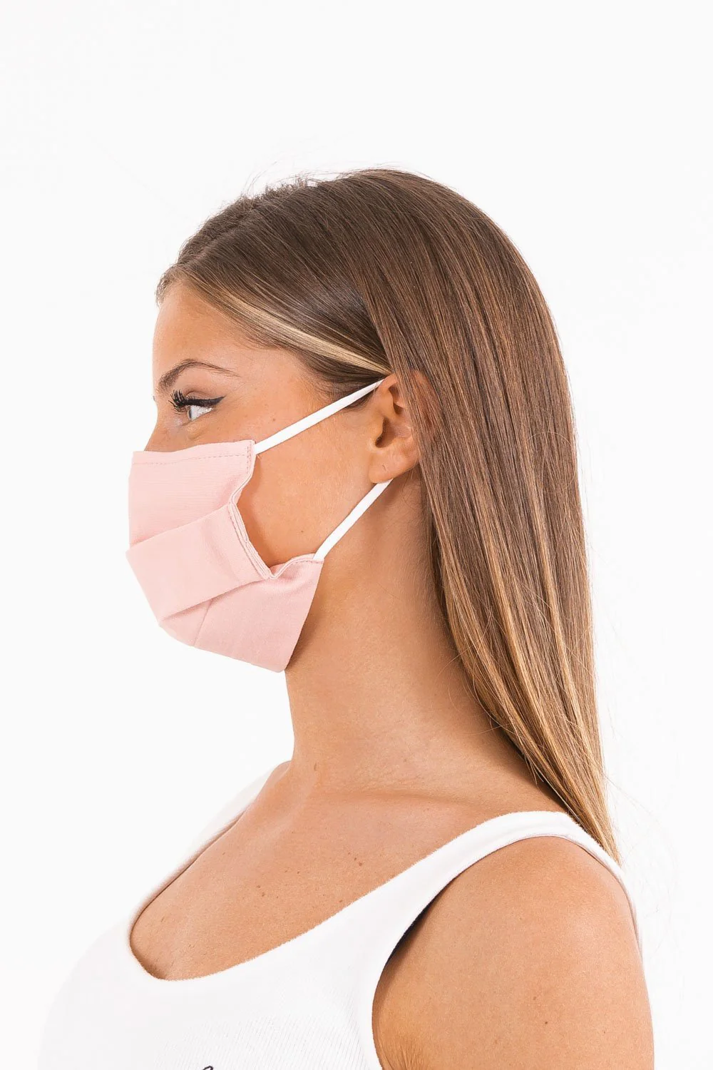 Masque tissu Rose - Image 3