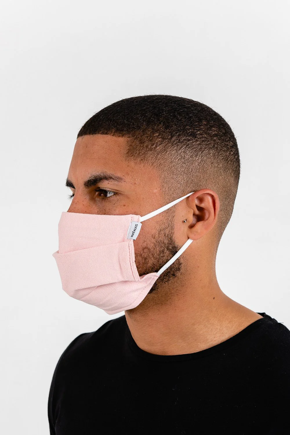Masque tissu Rose - Image 5
