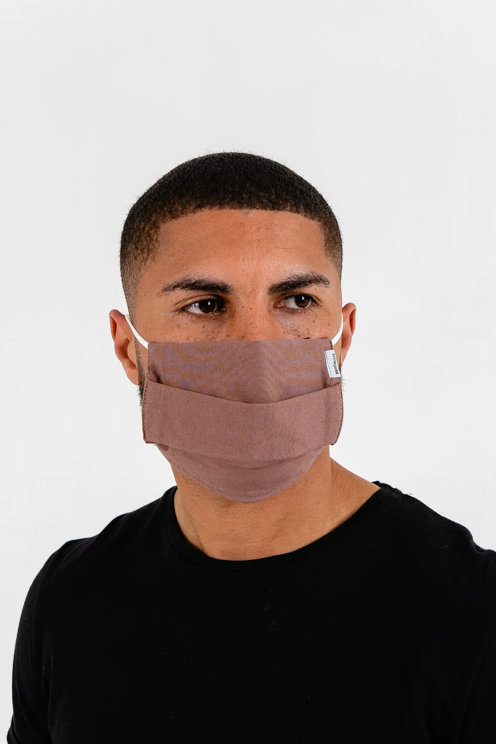 Masque tissu Châtain - Image 2