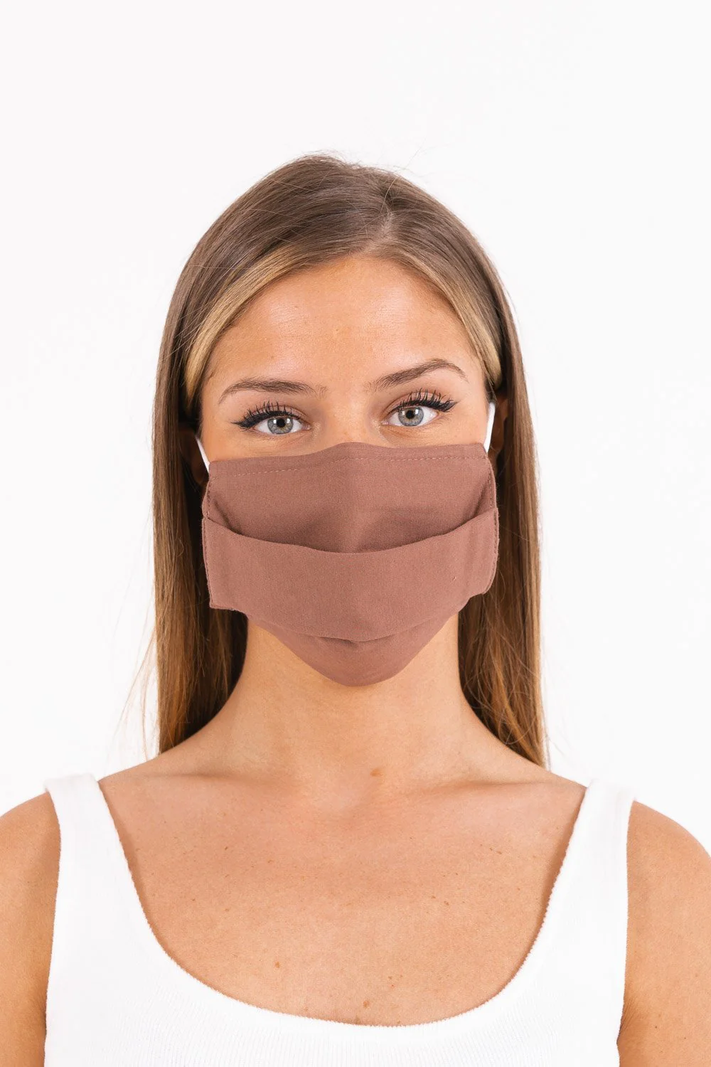 Masque tissu Châtain - Image 4