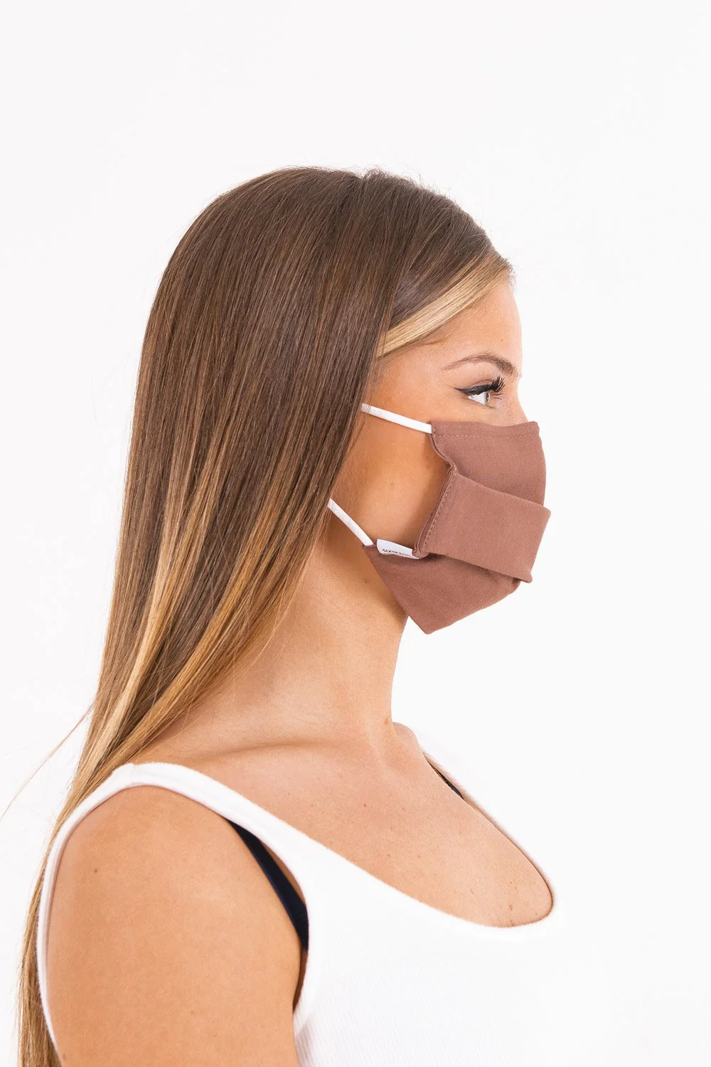 Masque tissu Châtain - Image 5