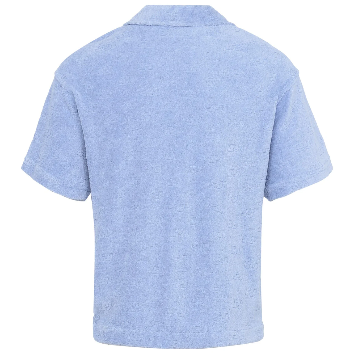 Chemise towel monogramme Bleu - Image 7