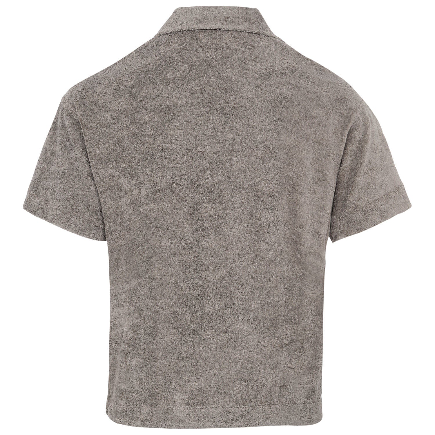 Chemise towel monogramme Vert kaki - Image 7