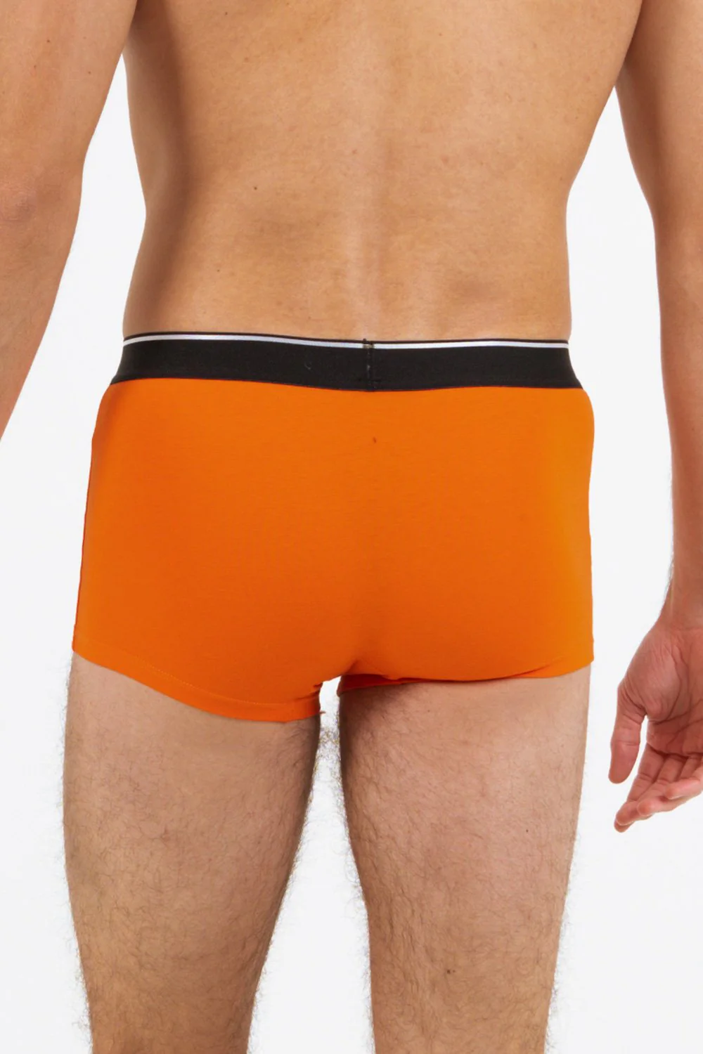 Boxer uni bande Orange - Image 3