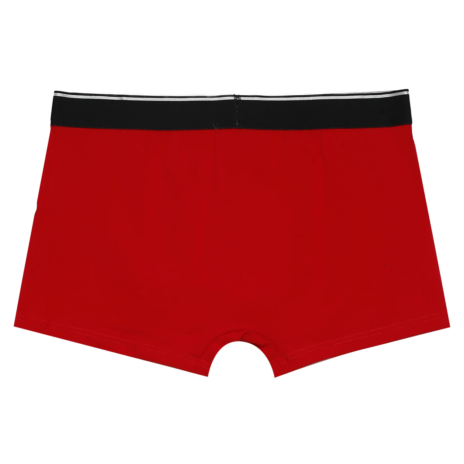 Boxer uni bande Rouge - Image 4