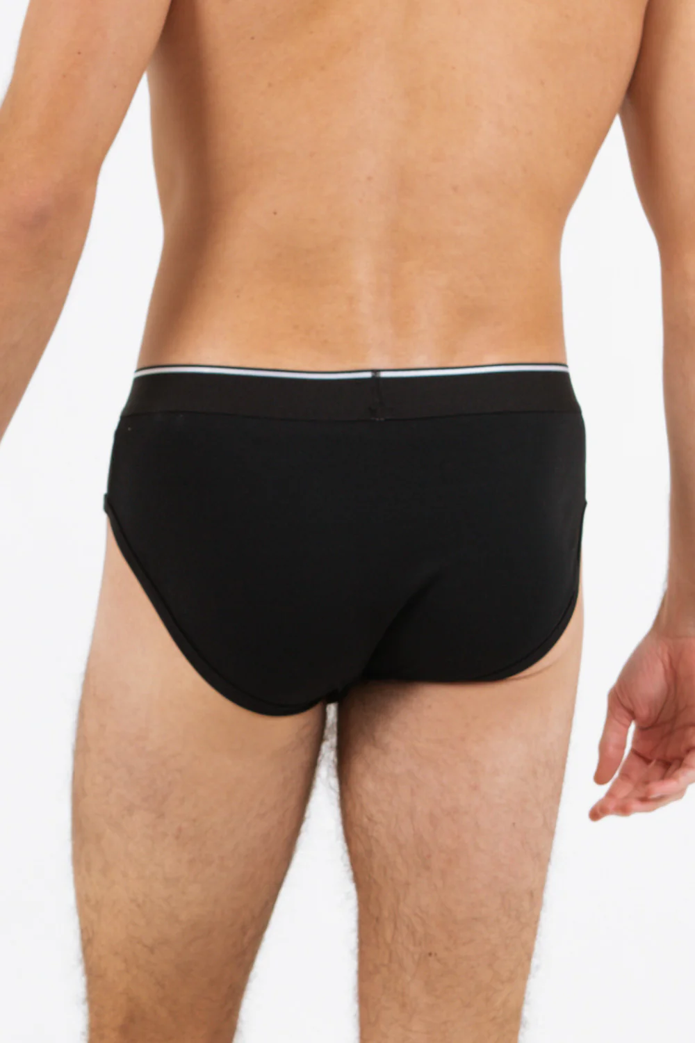 Slip uni bande Noir - Image 3