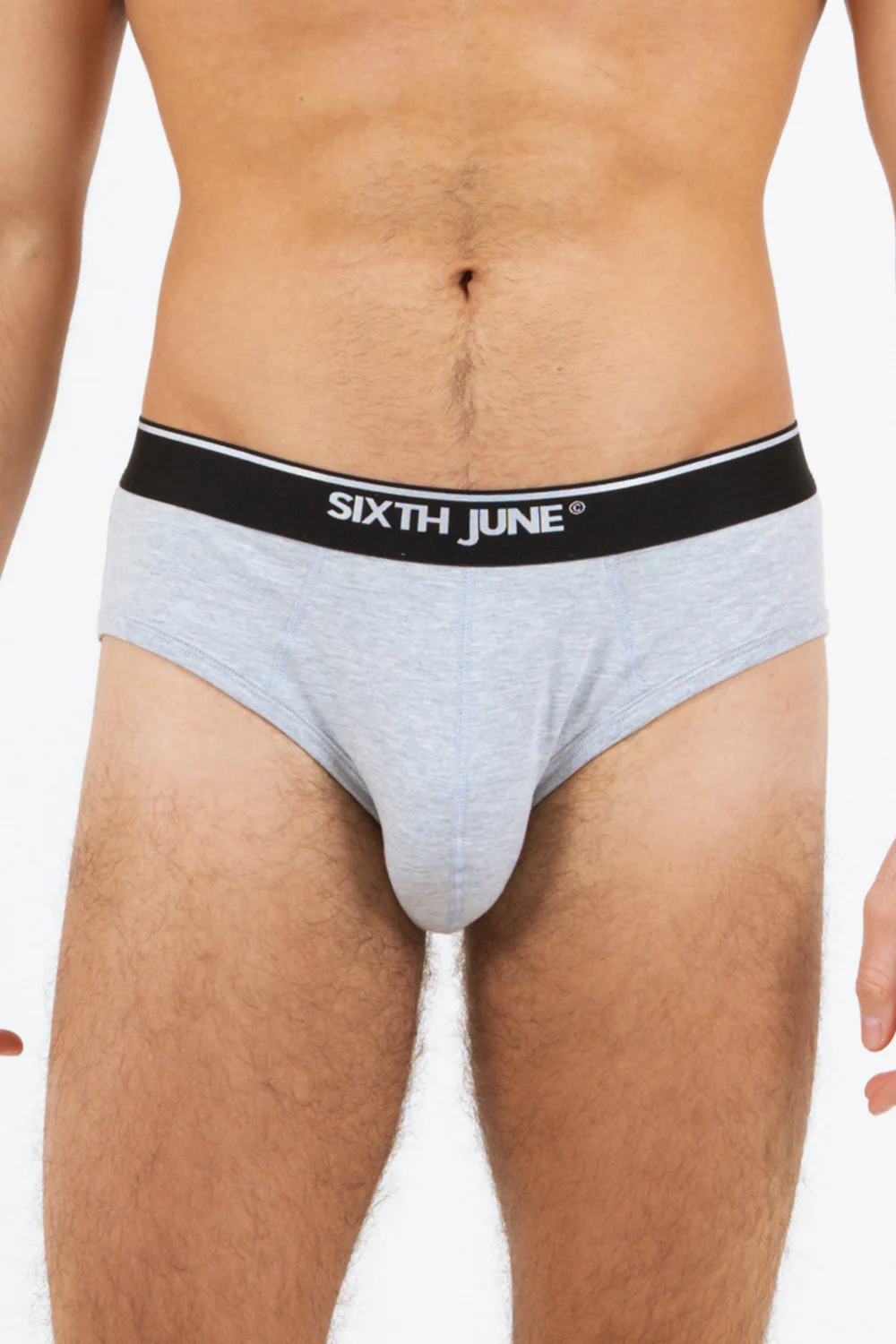 Slip uni bande Gris - Image 2