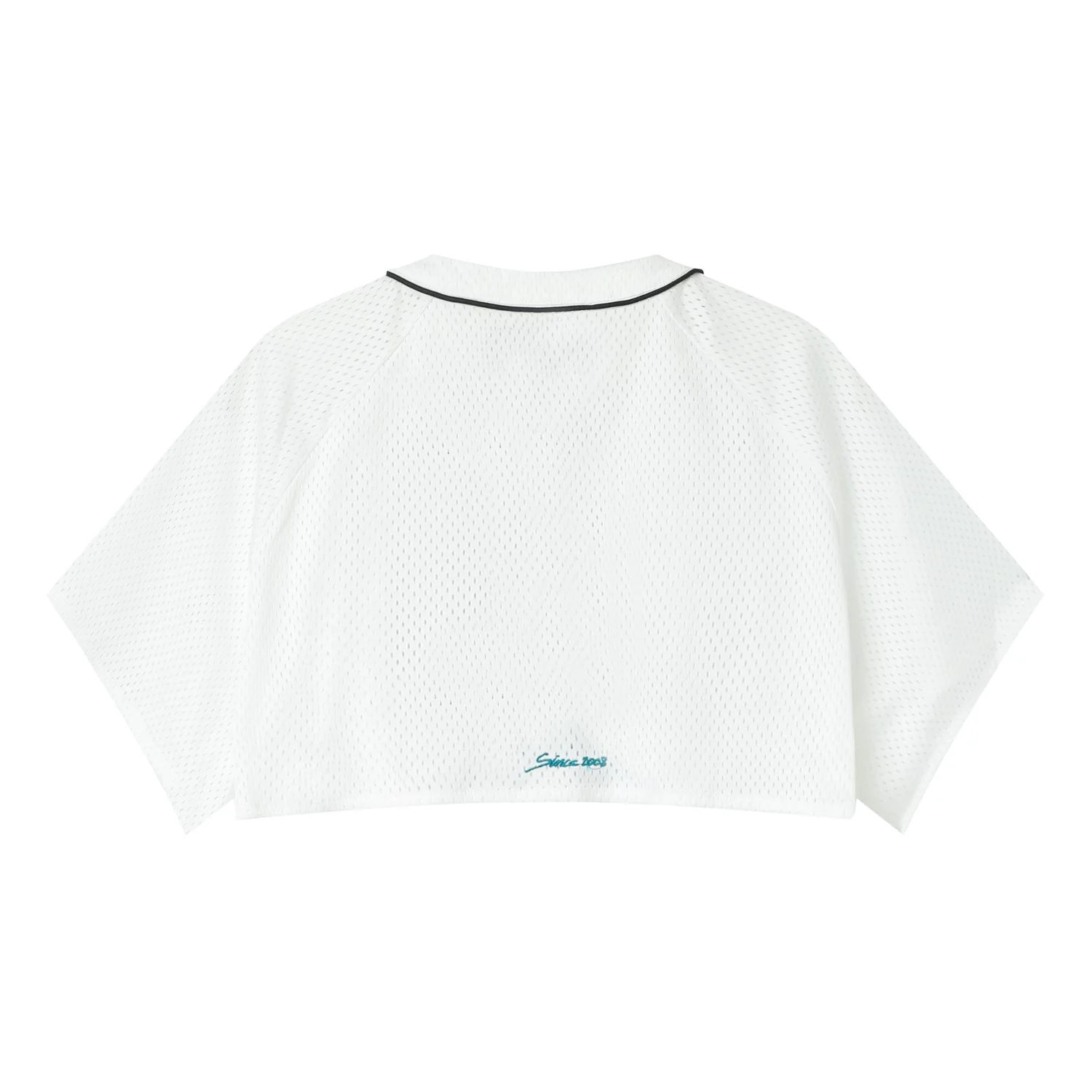 Top court mesh signature Blanc - Image 7