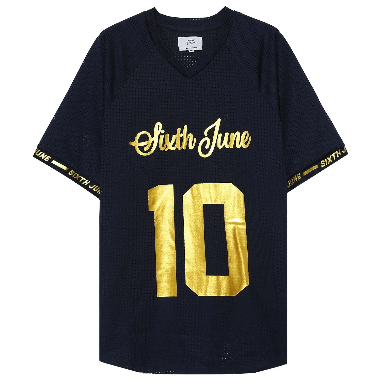 Maillot mesh numéro 10 Bleu foncé - Image 5