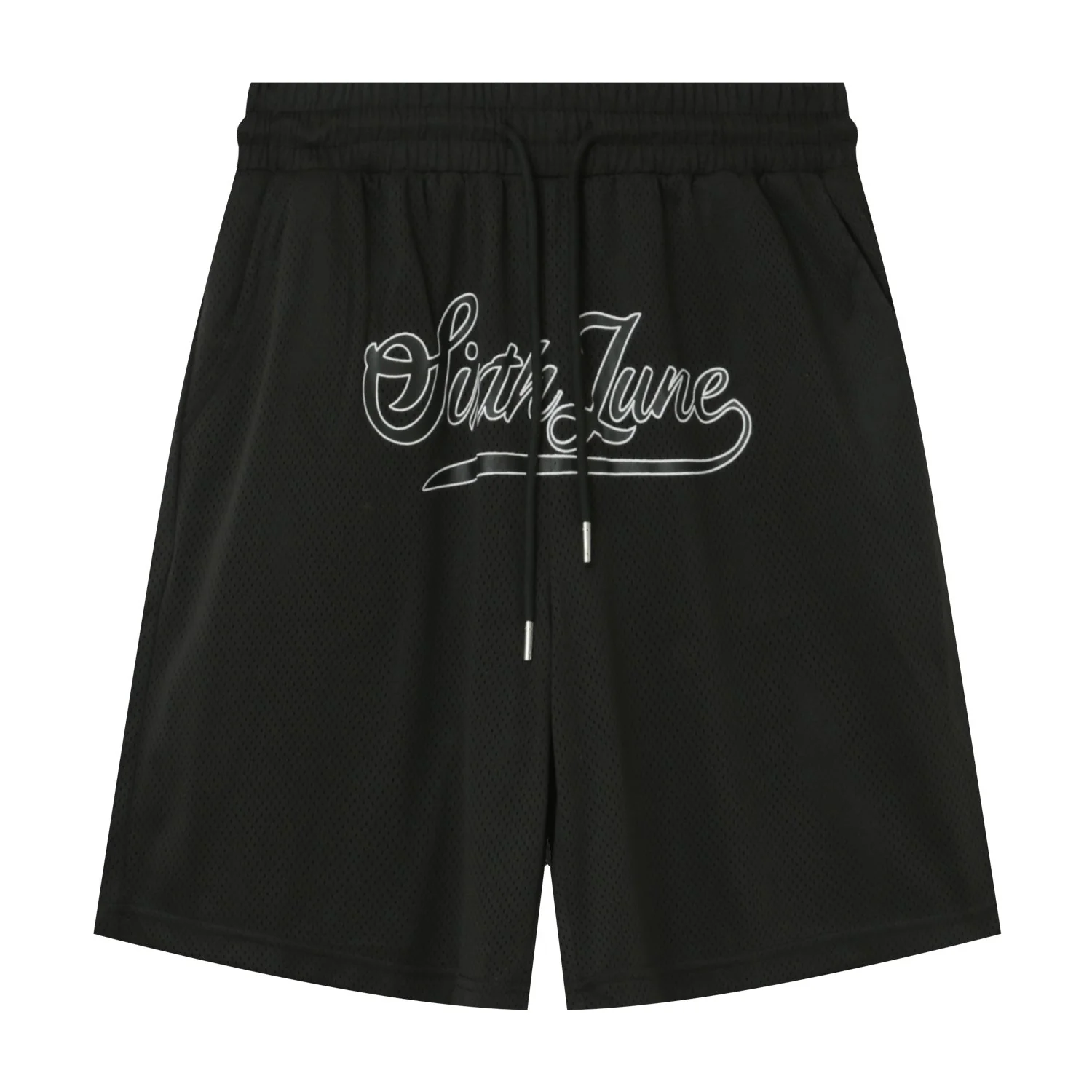 Short mesh signature Noir - Image 6
