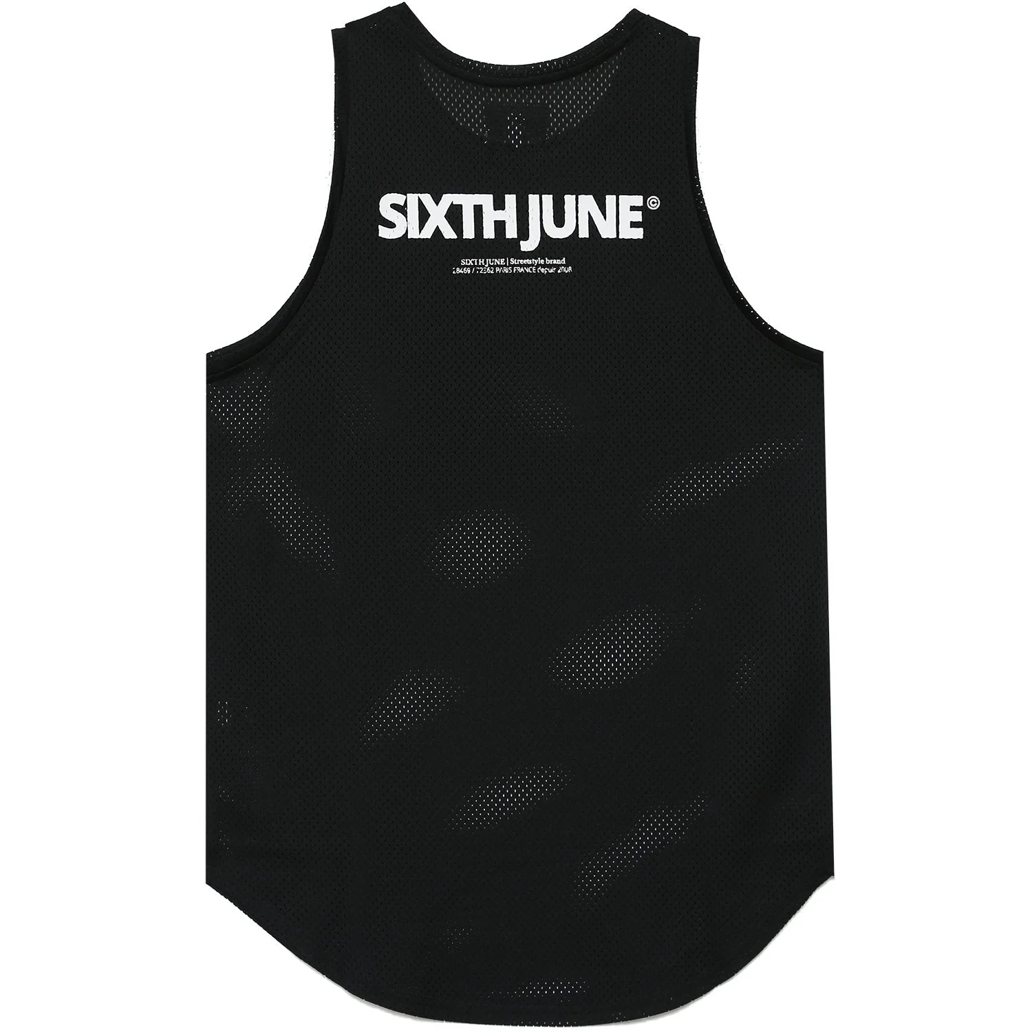 Débardeur maillot mesh Noir - Image 5