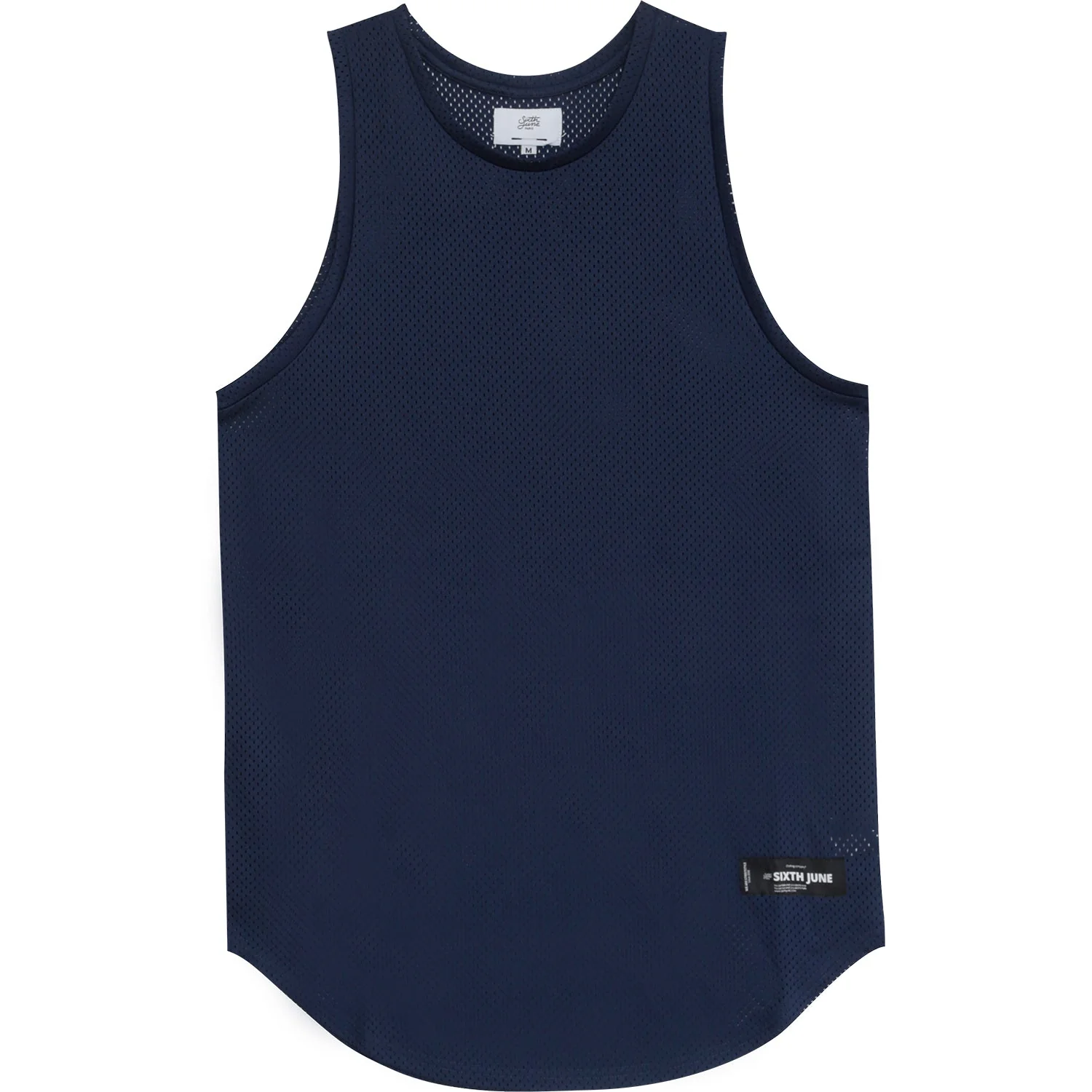 Débardeur maillot mesh Bleu foncé - Image 6