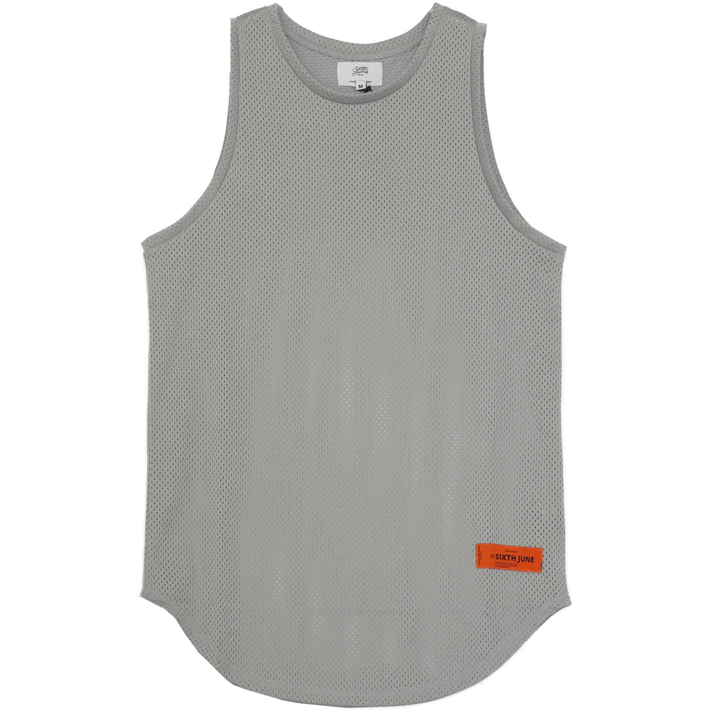 Débardeur maillot mesh Gris - Image 7