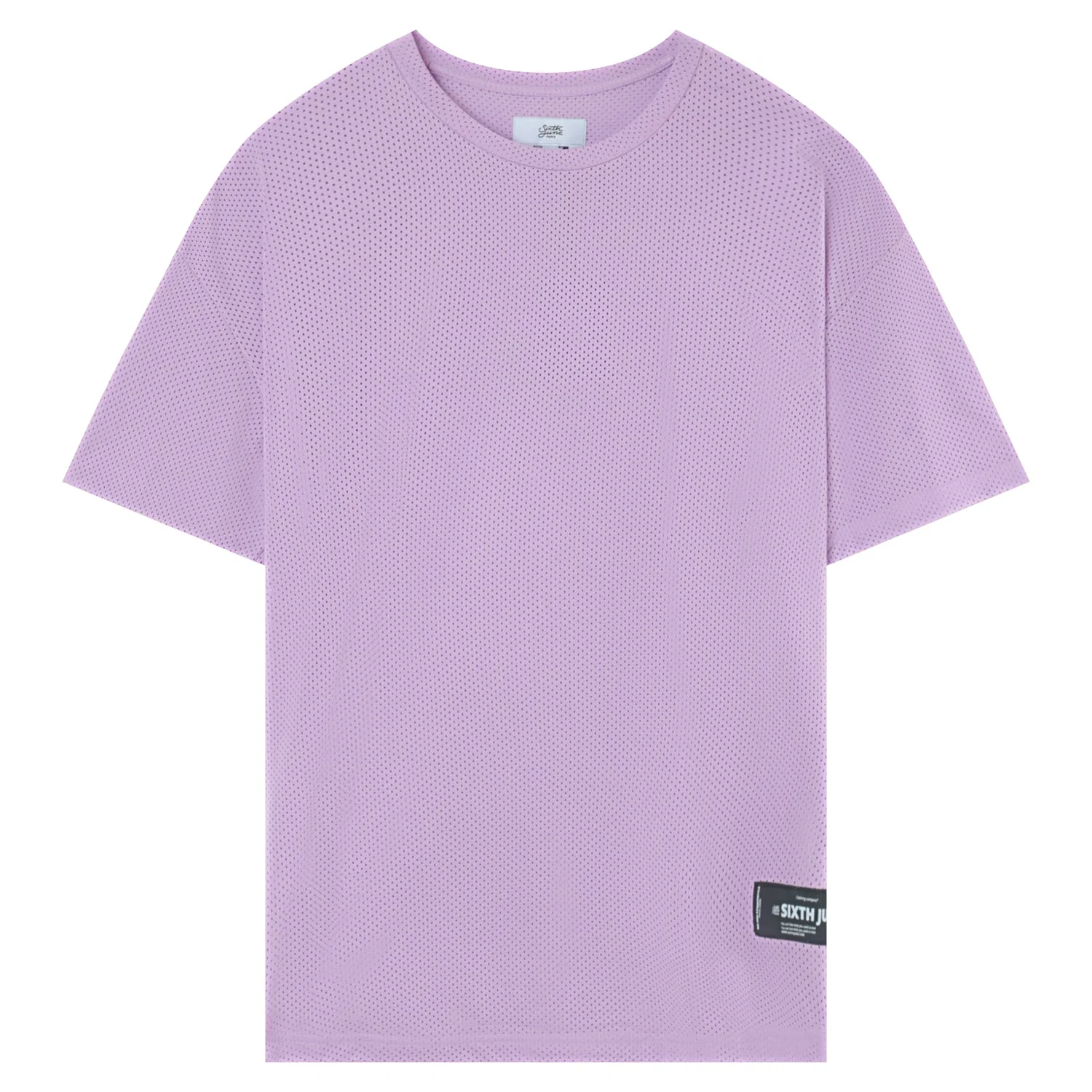 Maillot mesh logo Violet - Image 7