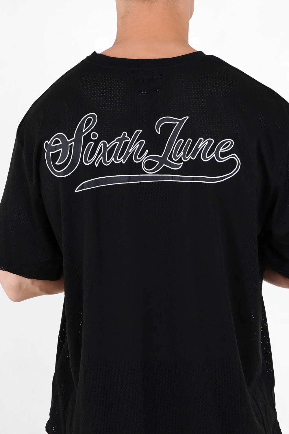 Maillot mesh logo signature Noir - Image 3