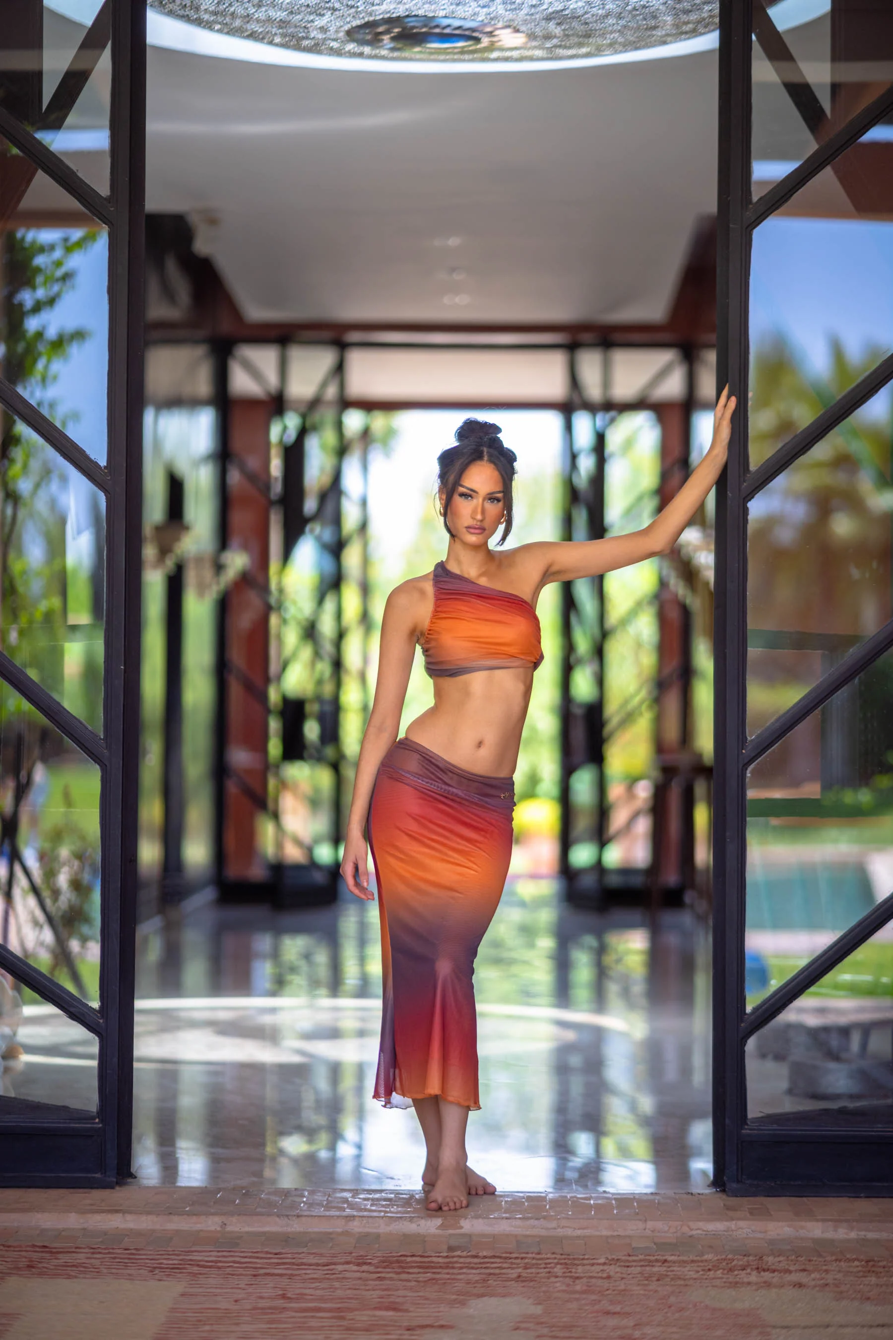 TIE DYE mesh skirt - Image 6