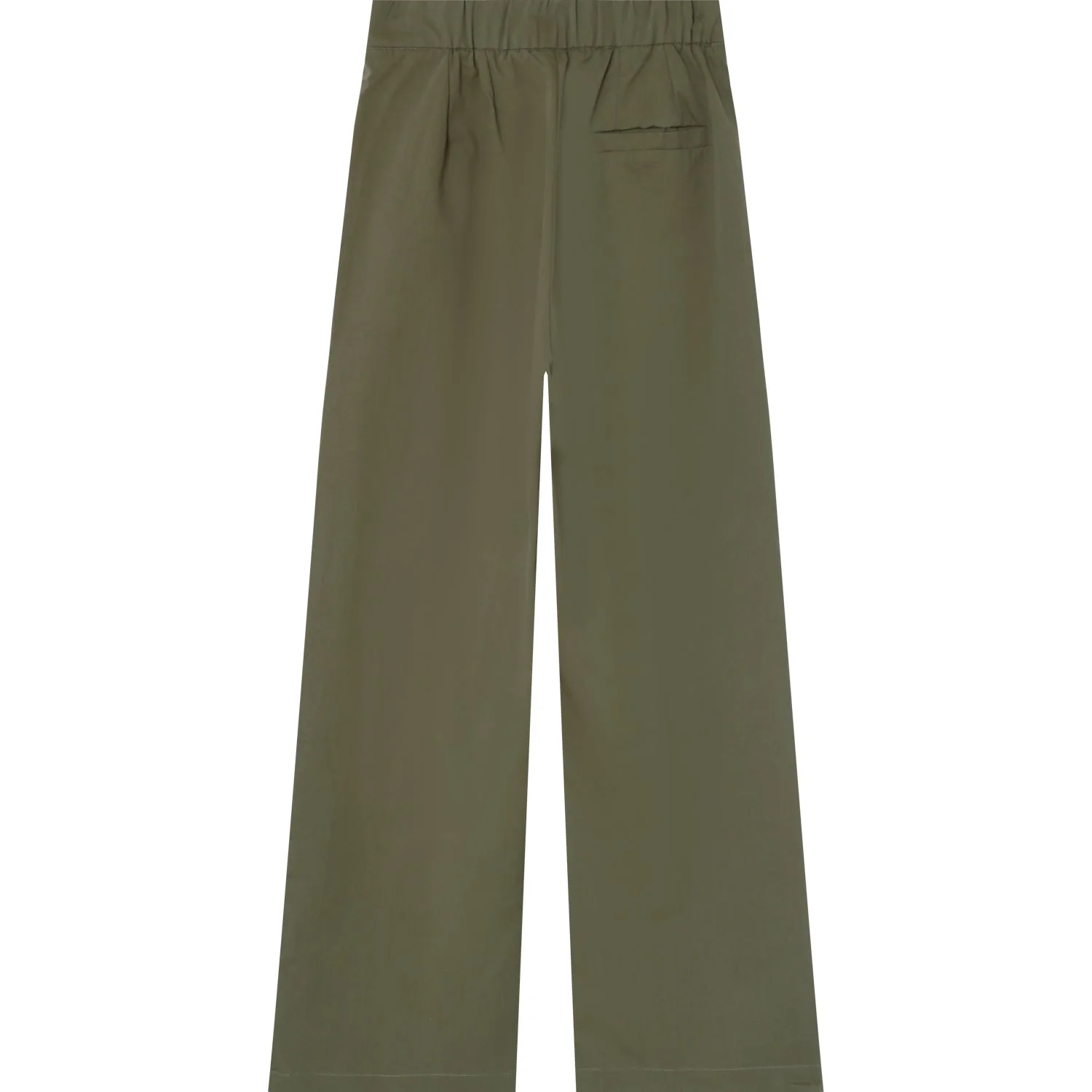 Pantalon sergé large Vert kaki - Image 7