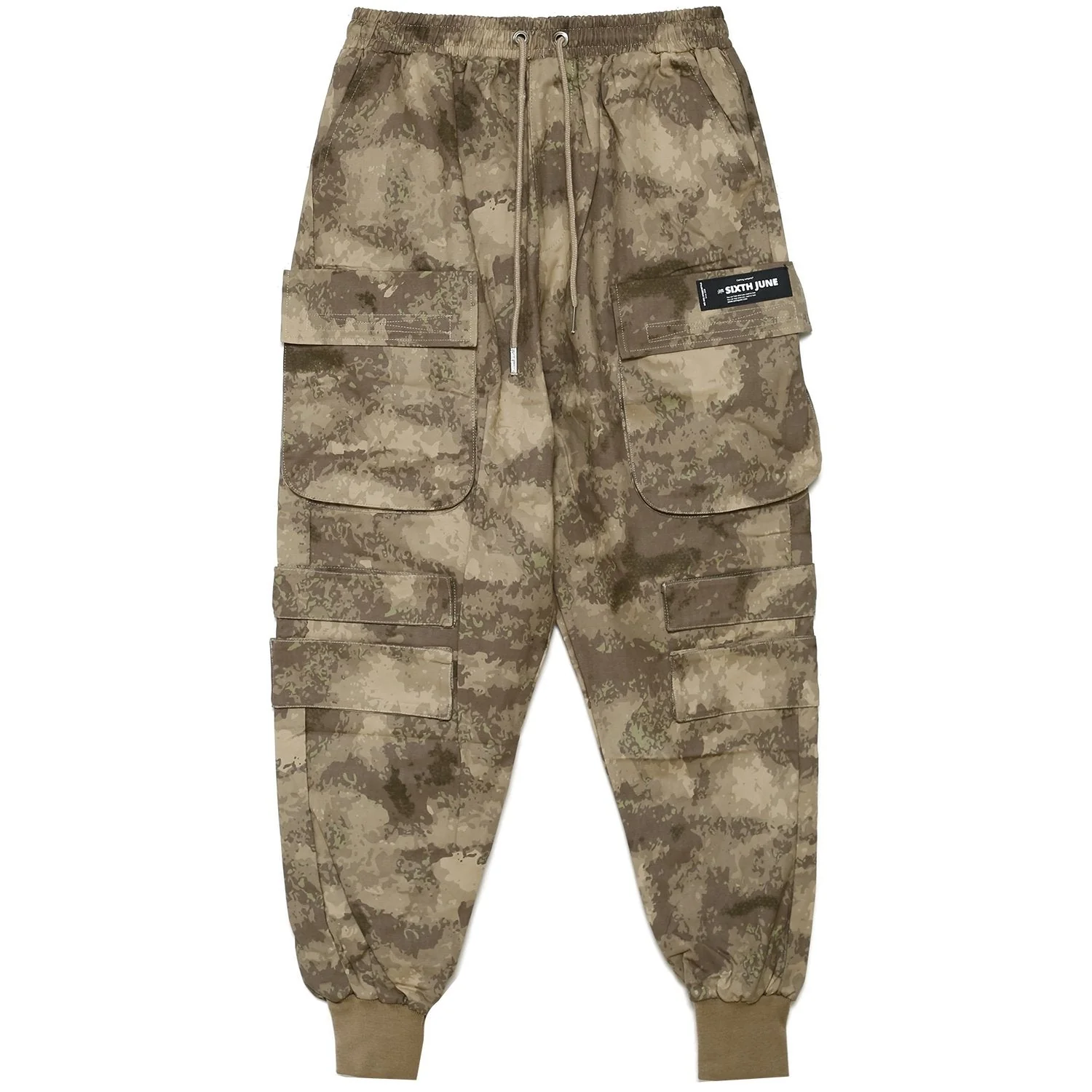 Pantalon cargo safari Beige - Image 5