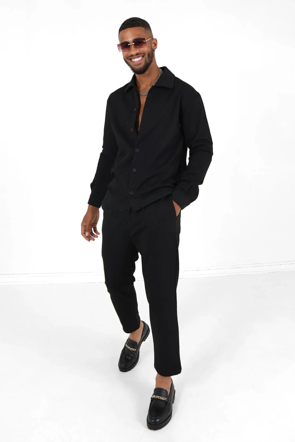 Pantalon classique droit Noir - Image 2