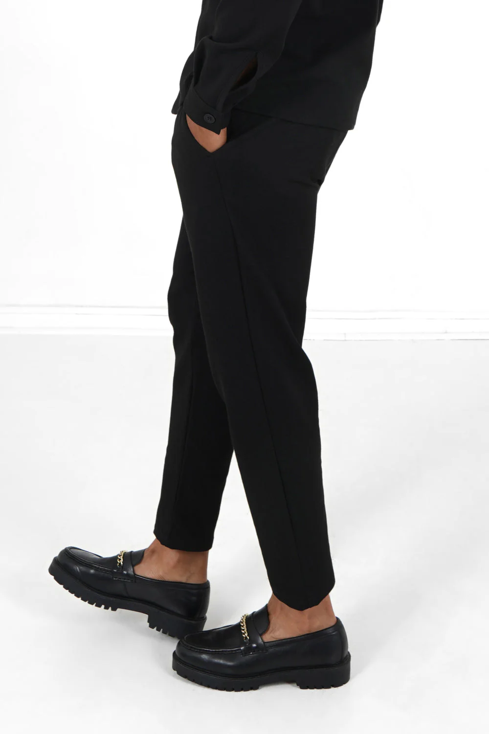 Pantalon classique droit Noir - Image 3