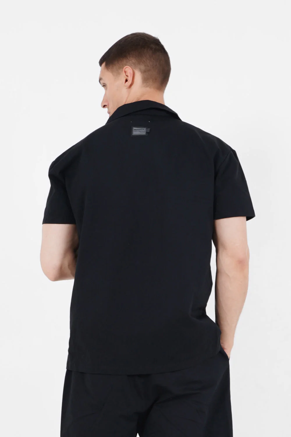 Chemise utilitaire manches courtes Noir - Image 5