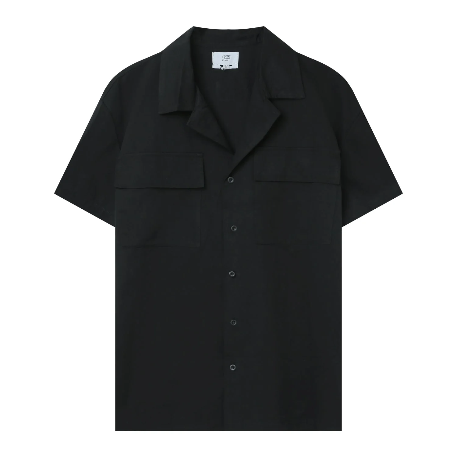 Chemise utilitaire manches courtes Noir - Image 7