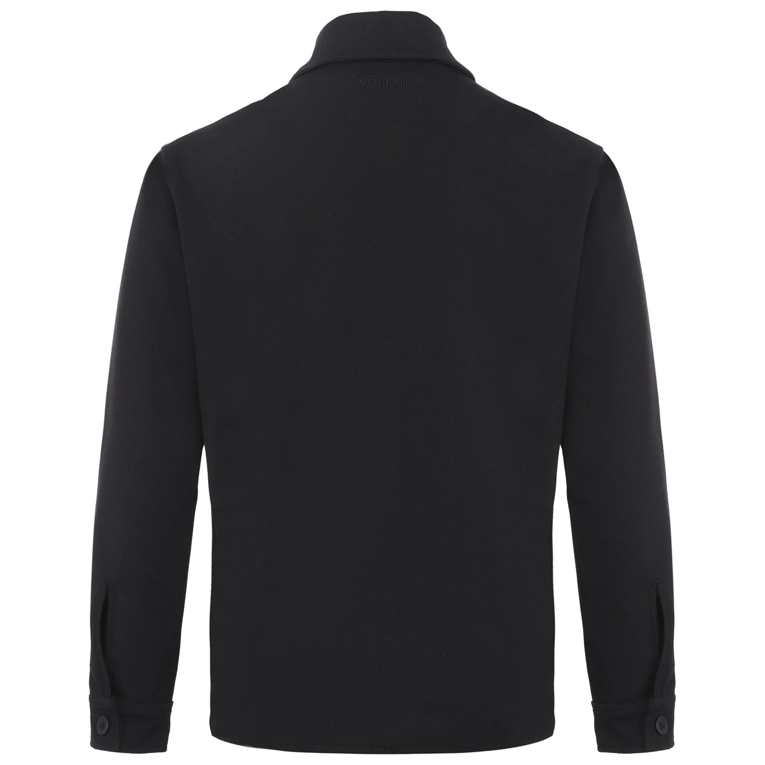 Chemise manches longues Noir - Image 7