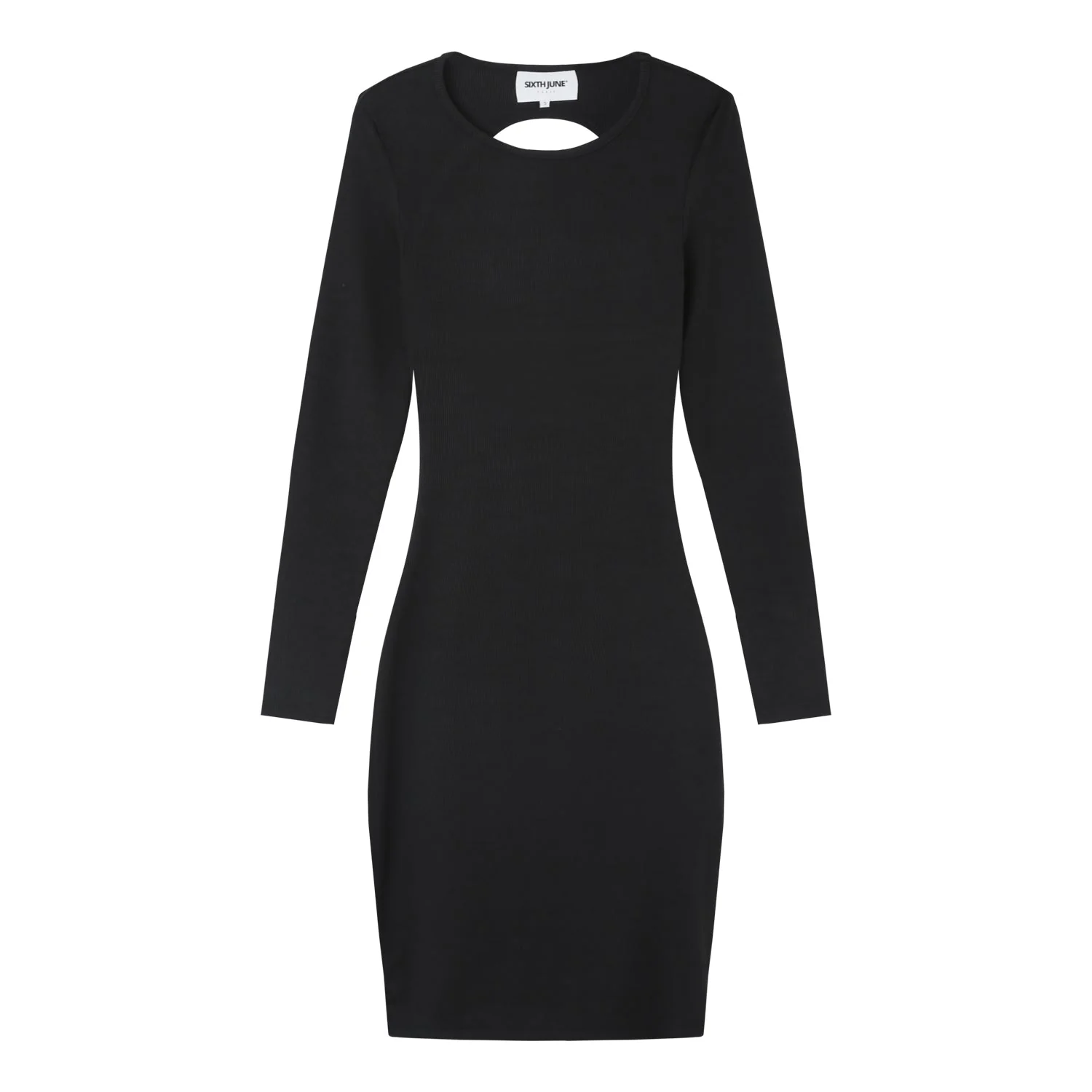 BACKLESS mini l/s dress - Image 7
