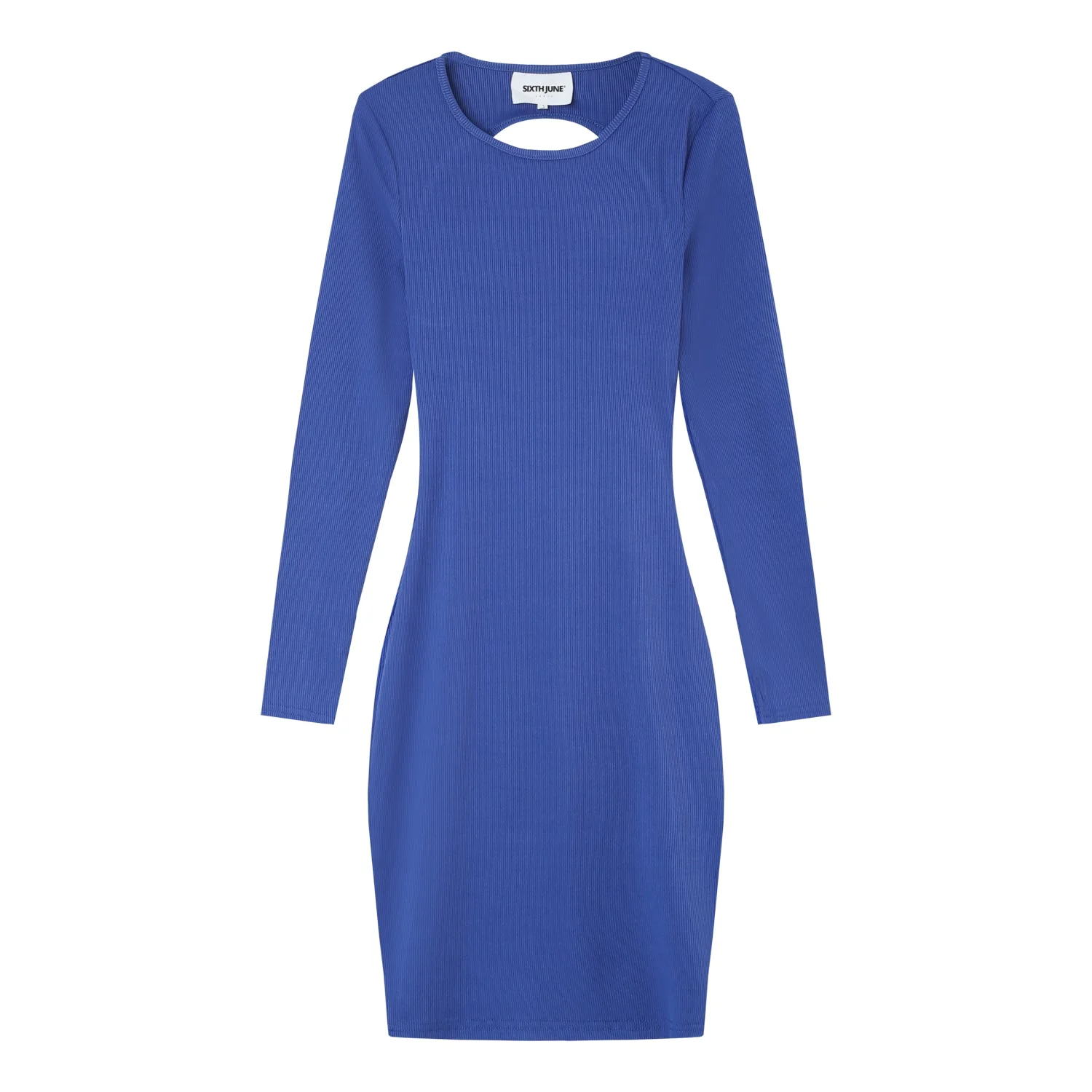 BACKLESS mini l/s dress - Image 6