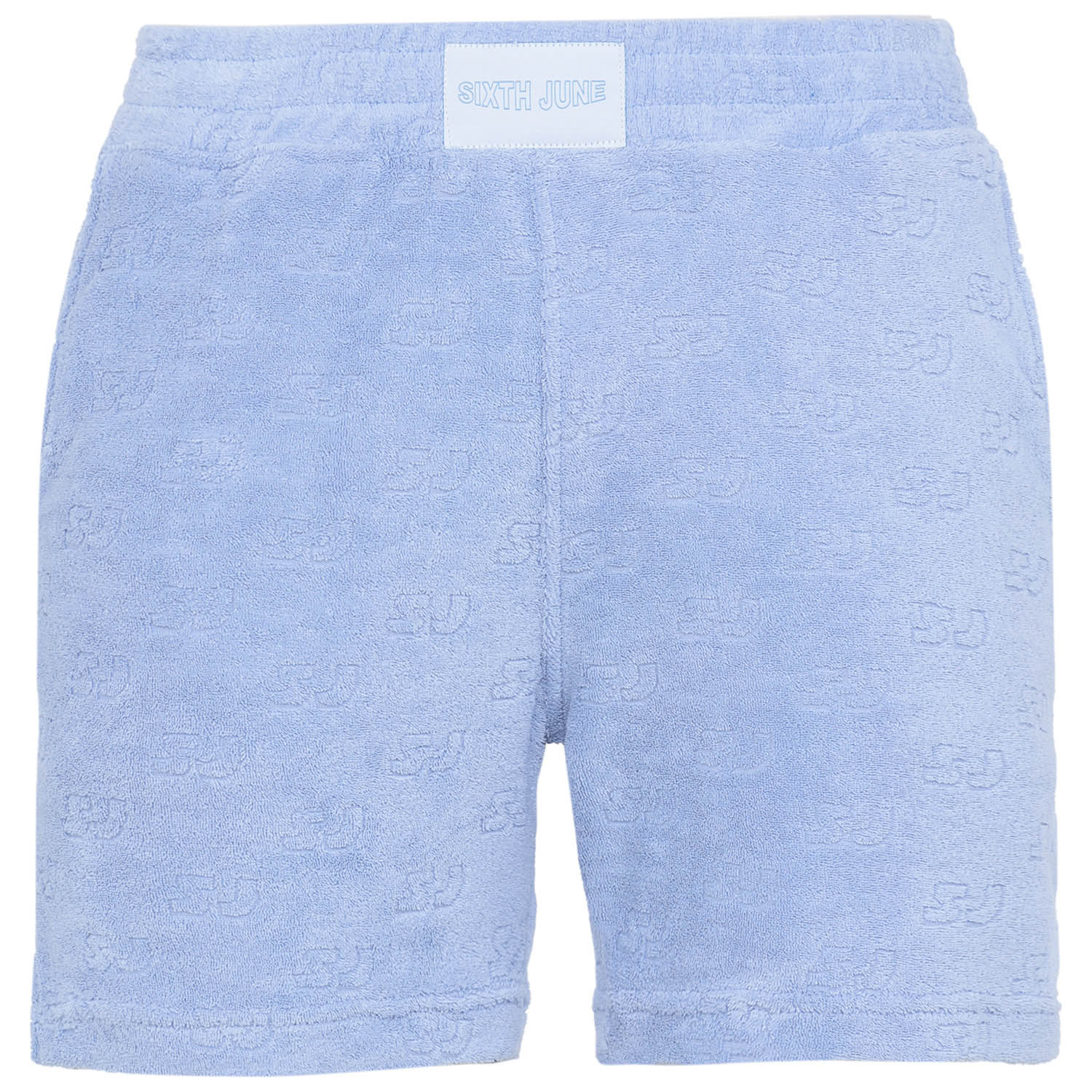 Short monogramme towel Bleu clair - Image 6